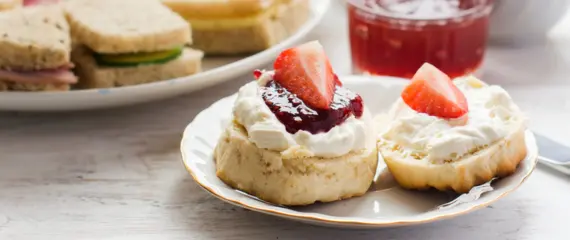 High tea