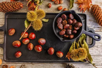 Knutselen met kastanjes in de herfstvakantie